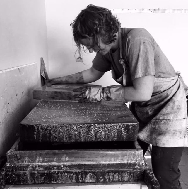Grainage pierre louise gros lithographie silexink